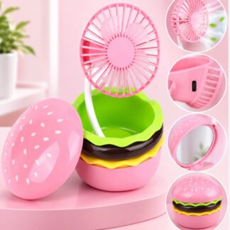 Hamburguesa ventilador (rosa)