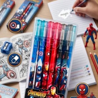 Pluma borrable Avengers $6 pz $60 la docena