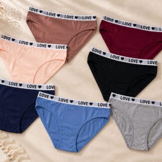 Calzon LOVE paquete 7 piezas