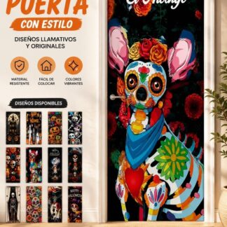 Funda de puerta halloween
