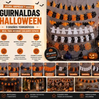 Guirnalda decorativa halloween