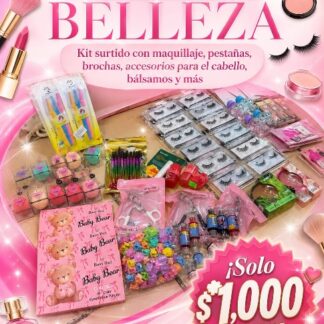 Kit de emprendimiento surtido de belleza y accesorios