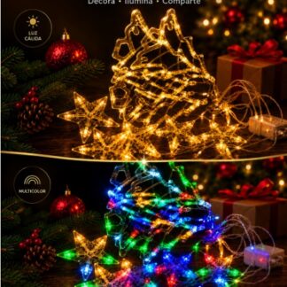 Serie navideña de arbol y estrella - CALIDA
