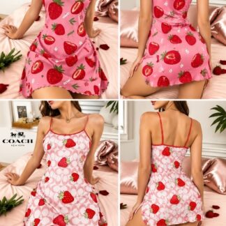 Pijama Camison - lv rosa, M