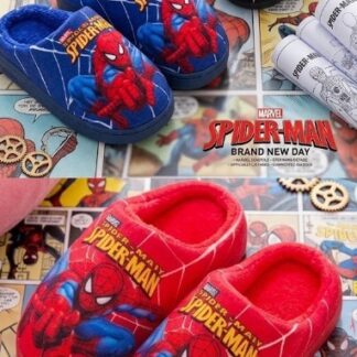 Pantuflas Spider Man - Negro, 32/33