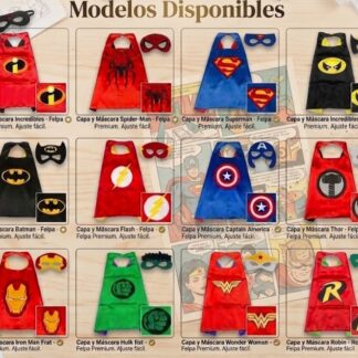Capa Infantil Super Heroes - increibles