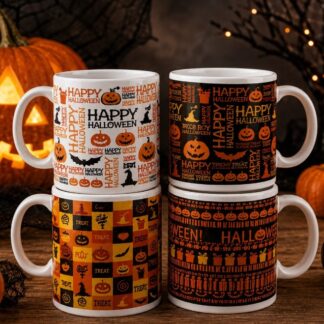 Taza de hallowen