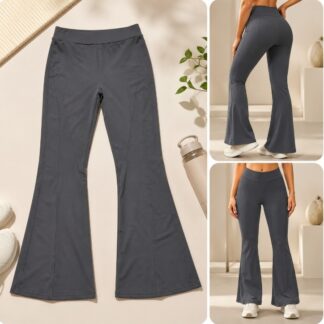 013 Leggin Acampanado Gris Talla: L