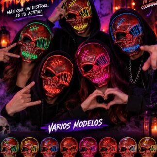 Mascara De calavera LED