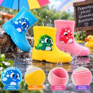 Bota para lluvia infantil