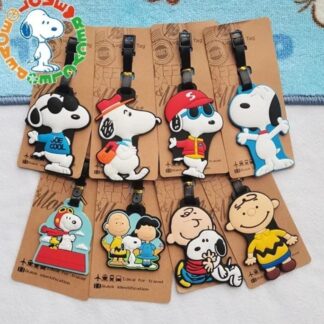 Etiqueta de identificacion de equipaje (linea) - snoppy gorra