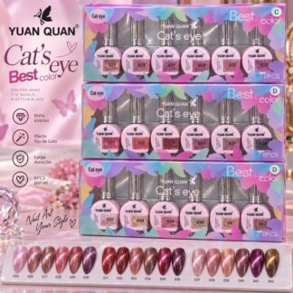 AL-263, AL-264, AL-266 Gelish Efecto ojo de gato $25pz o $135 gama de 6pz - AL-266