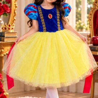 Vestido blanca nieves talla 120