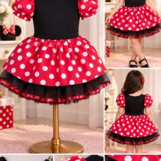 Vestido minnie talla 4/5