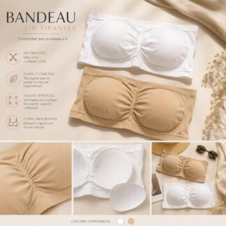 Bra Straple mod.2 TALLA XL - Blanco