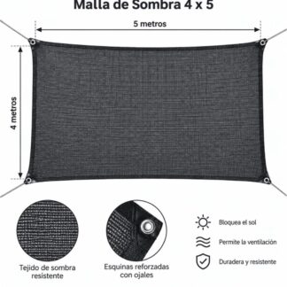 Malla de Sombra 4x5