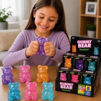 Osito Squishy Con Luz - *Verde