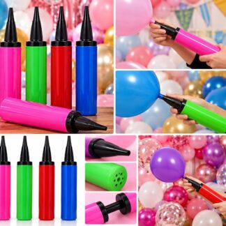 Bomba Para Inflar Globos Manual - Azul Rey
