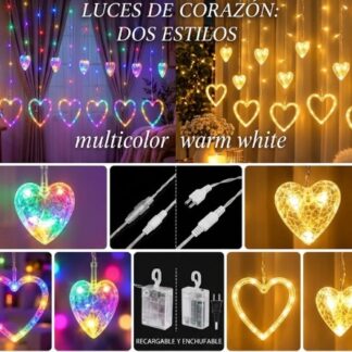 Serie de Cascada Lunas y Corazones